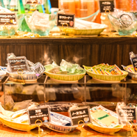 30種類以上のアメニティーが選べるアメニティバイキング