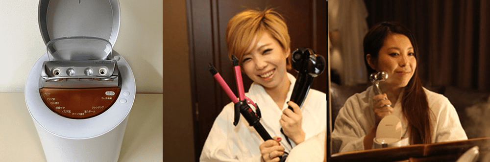 女性に嬉しい各種美容グッズレンタル