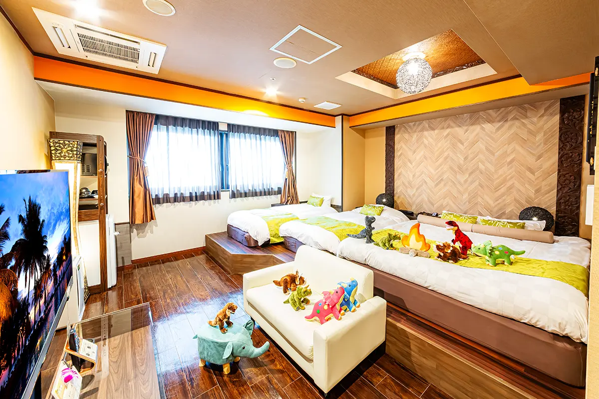 【最大6名様】3ベッドタイプバリアンルーム