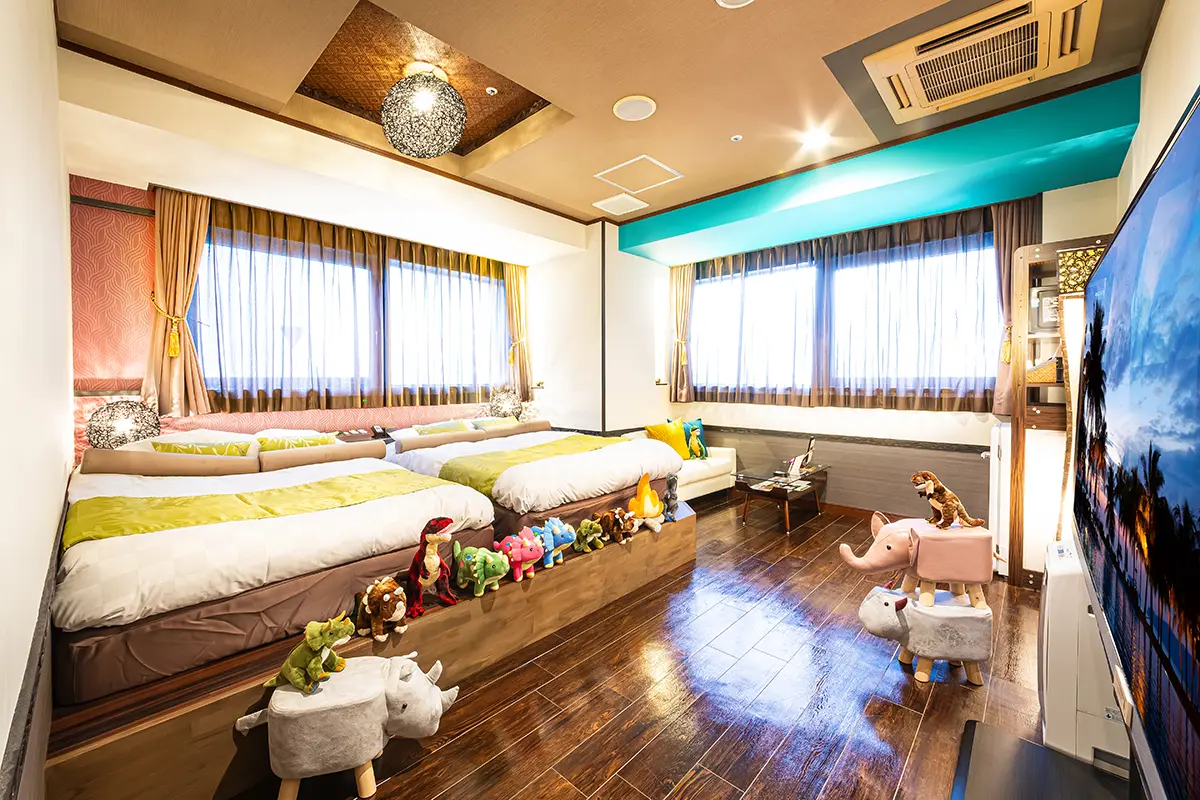 【最大4名様】2ベッドタイプバリアンルーム