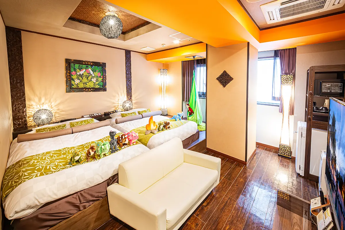 【最大4名様】2ベッドタイプバリアンルーム